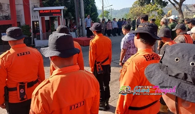 Sekda Kota Semarang Pimpin Apel Pengamanan TPA Jatibarang Cegah Kebakaran
