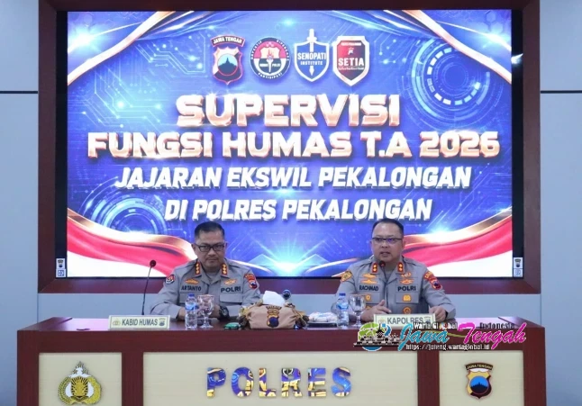 Bidhumas Polda Jateng Supervisi Fungsi Humas Eks Wil Pekalongan, Tekankan Mitigasi Isu dan Penguatan Komunikasi Publik