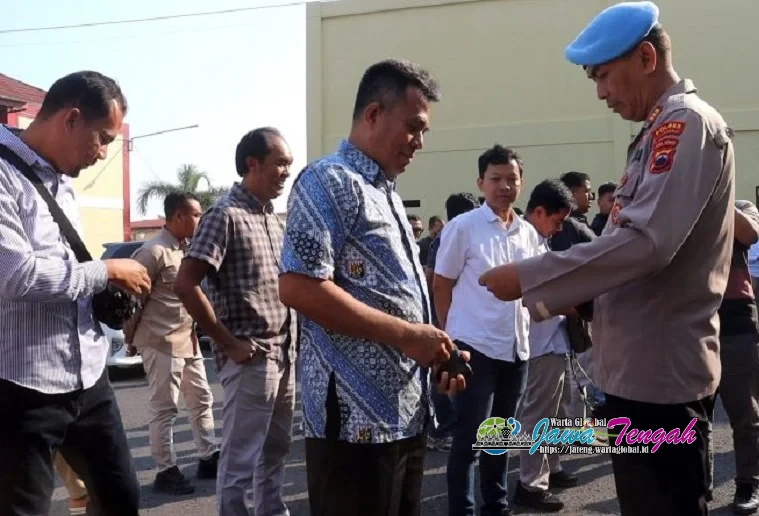 Propam Polres Sukoharjo Gelar Gaktibplin, Delapan Personel Langgar Disiplin