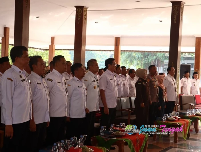 Wakapolres Wonogiri Hadiri Transformasi Pelayanan Publik, Penganugerahan Desa Nyawiji Migunani 2026