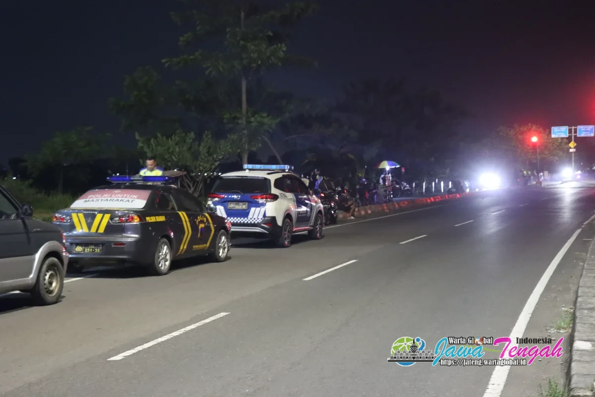 Jaga Kamtibmas Akhir Pekan, Polres Pekalongan Kota Intensifkan Patroli Gabungan Skala Besar