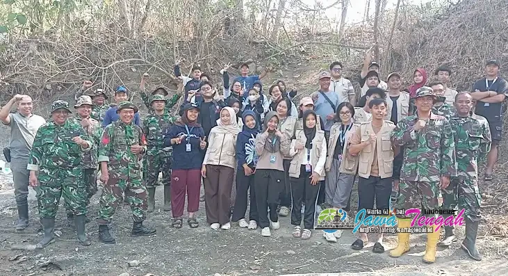 Gelar Karya Bakti, Kodim 0724/Boyolali Bersihkan Sungai Serang Cegah Banjir dan Bangun Kepedulian Lingkungan