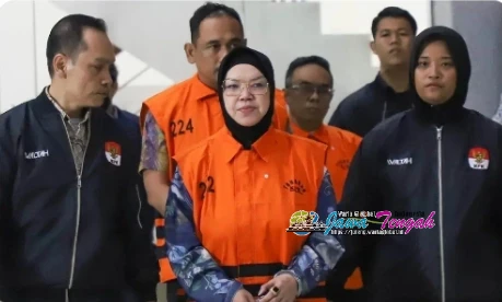 Bupati Sukoharjo Etik Suryani dan Dua ASN Resmi Ditahan KPK